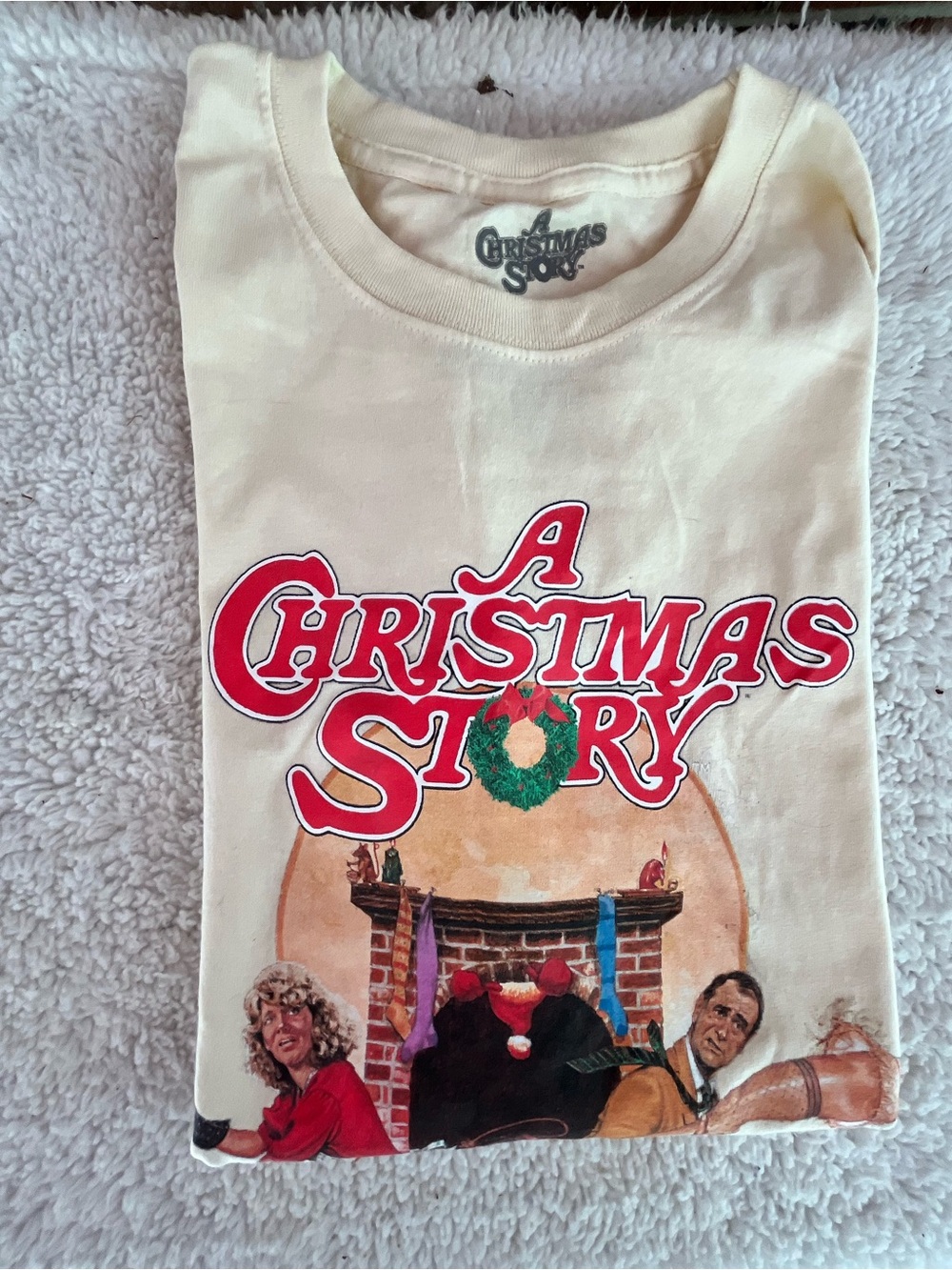 A Christmas Story Teeshirt Unisex Size Large Novelty Holiday Nostalgia